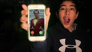 I ACTUALLY FACETIMED SHAZAM SO COOL [upl. by Christoffer181]