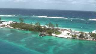 Nassau view from deck 16 on Oasis of the Seas of Paradise Island [upl. by Naols27]