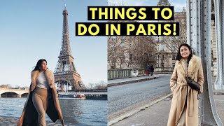 FREE THINGS to do IN PARIS 🇫🇷  where to take photos with the Eiffel tower [upl. by Avat]