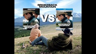 ▶ Comparison of Brokeback Mountain 4K 4K DI HDR10 vs 2009 Edition [upl. by Annaej]