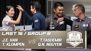 Hotel Inter burgo Wonju W3GP ShootOut  Last 16  JEHAN TKLOMPEN vs QNNGUYEN TTASDEMIR [upl. by Awhsoj]