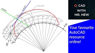 How to draw epicycloid AutoCAD Part 1 of 3 [upl. by Karee]