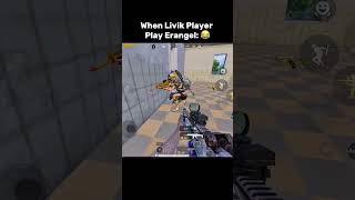 When Livik player play Erangel 😂pubg pubgmobile ciaopubg [upl. by Dorweiler]