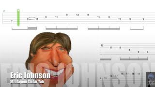 Eric Johnson  Stratagem Guitar Tab [upl. by Chadwick]