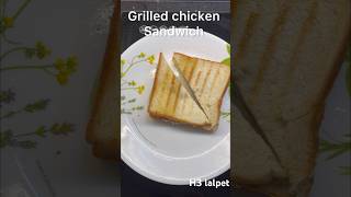 Grilled chicken sandwich breakfast sandwich food cooking chicken music song breadhealthy [upl. by Sachs759]