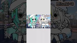 My ideaOld oc and New oc misaki gachalife gacha edit [upl. by Hayes]