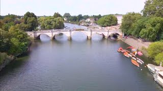 Richmond bridge celebrating 250 years and is the oldest bridge in London UK 20Aug2024 [upl. by Linehan]