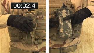 High Ground  SingleHand DropDown PRC152 Pouch [upl. by Rodney]