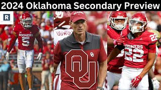 2024 Oklahoma Secondary Preview  Oklahoma Sooners Football [upl. by Dom]