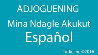 Adjoguening Mina Ndagle Akukut español [upl. by Charyl779]