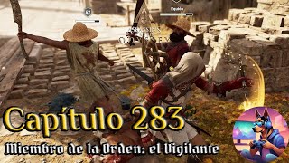 Assassin’s Creed Odyssey Capítulo 283  Miembro de la Orden el Vigilante Castellano Español [upl. by Annoya]