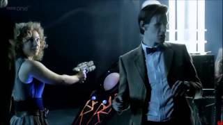 The Doctor and River Song Flirting HD [upl. by Alrrats]