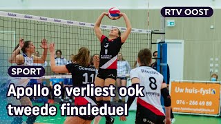 Kijk terug De tweede finalewedstrijd van de volleybalsters van Apollo 8 tegen Sliedrecht Sport [upl. by Ambrosius]