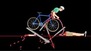 HALF MAN HALF BIKE HAPPY WHEELS MADNESS [upl. by Nywroc]