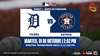 GRANDES LIGAS EN VIVO 01102024  TIGRES DETROIT VS ASTROS DE HOUSTON ⚾ [upl. by Enitsyrhc221]