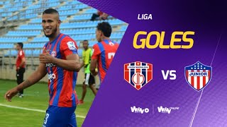 Unión Magdalena vs Junior 21  Liga BetPlay Dimayor 20222  Fecha 10 [upl. by Yttig]