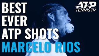 Marcelo Rios BestEver ATP Shots [upl. by Eyanaj812]