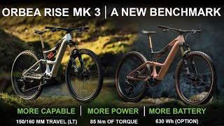 Orbea Rise 2025 Mk 3  lightweight electric mountain bike [upl. by Hatcher202]