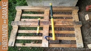 Como desmontar palets How to dismantle pallets [upl. by Hagi]