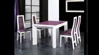 mesas de comedor con estilos actuales [upl. by Ived]