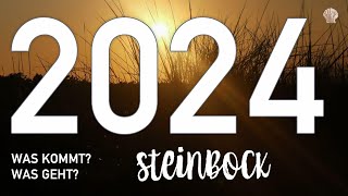 STEINBOCK 2024  WAS KOMMT WAS GEHT ♑️ JAHRESLEGUNG TAROTLEGUNG KARTENLEGUNG [upl. by Gnemgnok932]