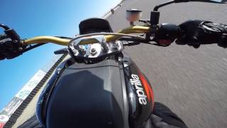 Circuit Zandvoort on a Aprilia Pegaso Strada  Heat 1 [upl. by Esydnac]