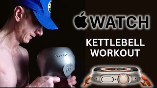 apple watch 10 minute kettlebell workout  functional strength apple watch workout 10 minute [upl. by Ahsyas]