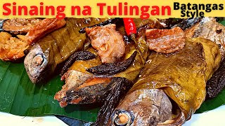 SINAING NA TULINGAN l Popular Batangas Recipe l With Dried Kamias and Pork Fat [upl. by Rollo]