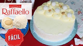 TARTA RAFFAELLO 🥥  RECETA PASTEL DE COCO 😋 LaDulcepedia [upl. by Mikal]