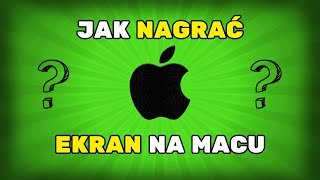 Jak nagrać ekran na Macu [upl. by Aitenev]