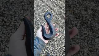 Forging a Big Chain Hook [upl. by Airdnat]