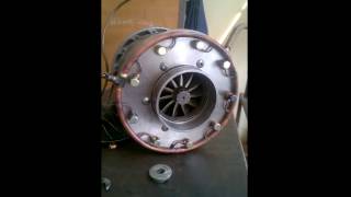 testing the air starter of my gas turbine engine [upl. by Zorah]