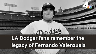 Fernando Valenzuela Remembering legendary Dodger [upl. by Gunnar349]