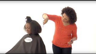 How To Cut Highly Textured Hair [upl. by Horgan]