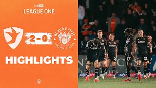 Highlights  Cheltenham Town v Blackpool [upl. by Kirkpatrick]