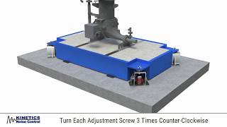 CIB Inertia Base Installation with FHS Isolators [upl. by Lukasz]