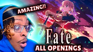 I Watched All The FATE Series OPENINGS And I Mean ALL Of Them [upl. by Buddy131]