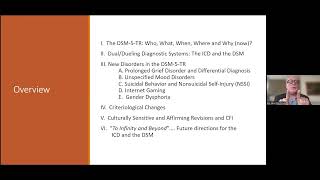 DSM5TR Neimeyrer Overview [upl. by Rehctaht289]