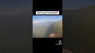 Did he get barreled⁉️ surfing surf barrled [upl. by Gundry]