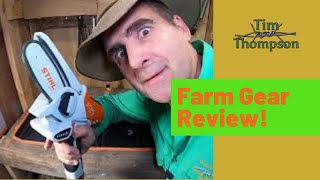 Great New Farm Gear Reviewed Stihl GTA26 SafeBreak Stirrups [upl. by Ardell90]