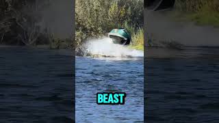 5Foot Mini Jet Boat Performs Insane Stunts [upl. by Akinas178]