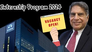 Tata Groups Internship Program 2024 [upl. by Rodger76]