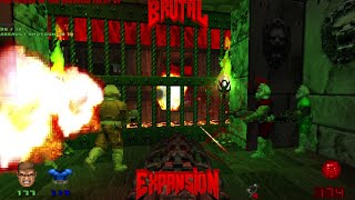 Brutal Doom v21141  Doom 2 The Way id Did Map23  Online Coop [upl. by Yngad]