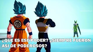 Todas las interacciones de Cell con Goku y Vegeta Blue en Sparking Zero [upl. by Dej925]