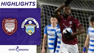 Arbroath 11 Greenock Morton  Arbroath Pick Up Valuable Point Late On  cinch Championship [upl. by Llerdna]