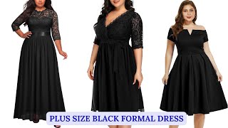 Top 15 Ideas for plus size black formal dress Fashion womens dresses 2023 [upl. by Gardner335]