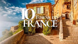 10 Most Beautiful Towns to Visit in the South of France 4K 🇫🇷  Eze  Aix en Provence [upl. by Keiryt]