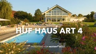 HUF Haus Art 4  Projektbeispiel 2  Modernes Fachwerkhaus [upl. by Rosy]