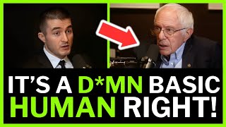 Lex Fridman Gets SCHOOLED by Bernie Sanders on Universal Healthcare [upl. by Ahsiel]