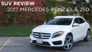 Car Review  2017 Mercedes Benz GLA 250  Drivingca [upl. by Ahsiakal]